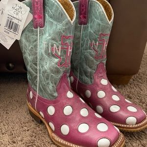 Tin Haul Boots Girls Size 1
